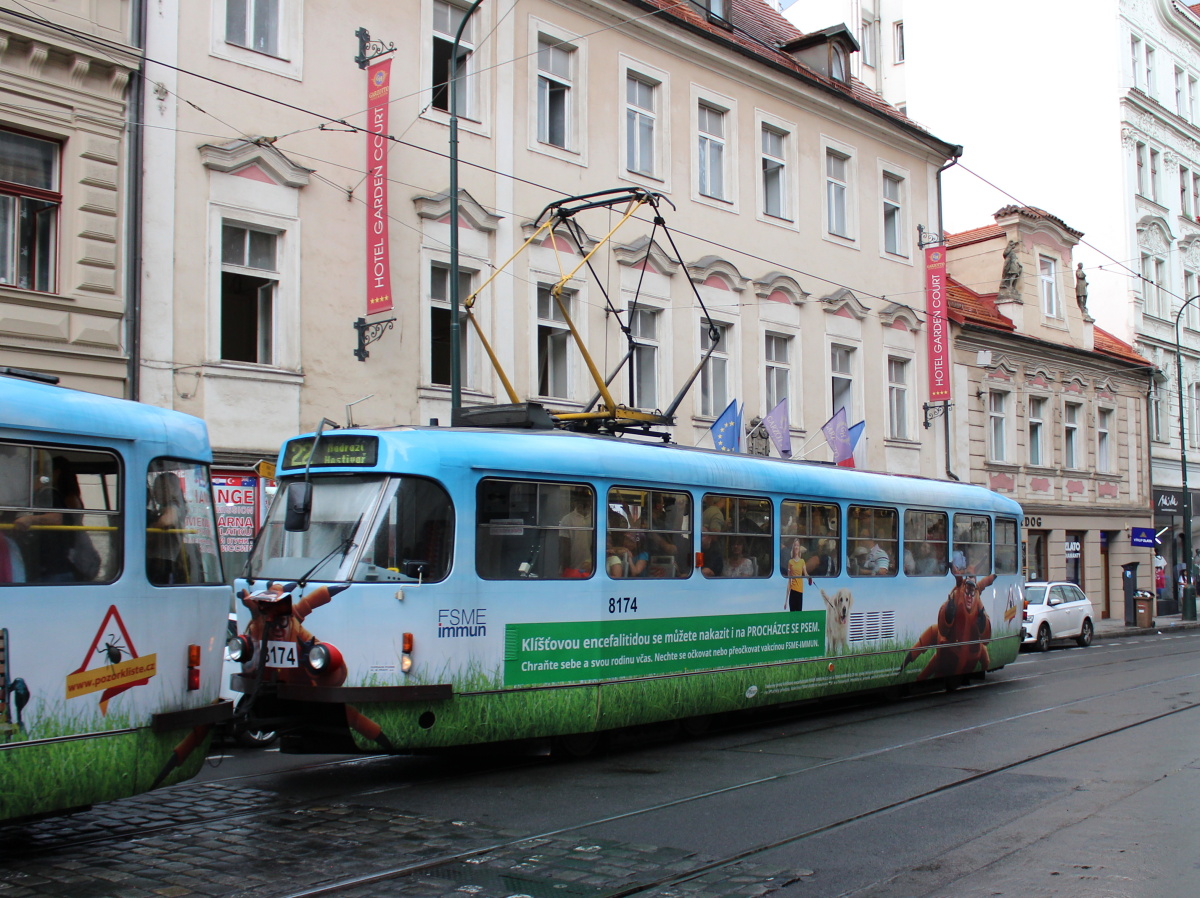 Prague, Tatra T3R.PV № 8174