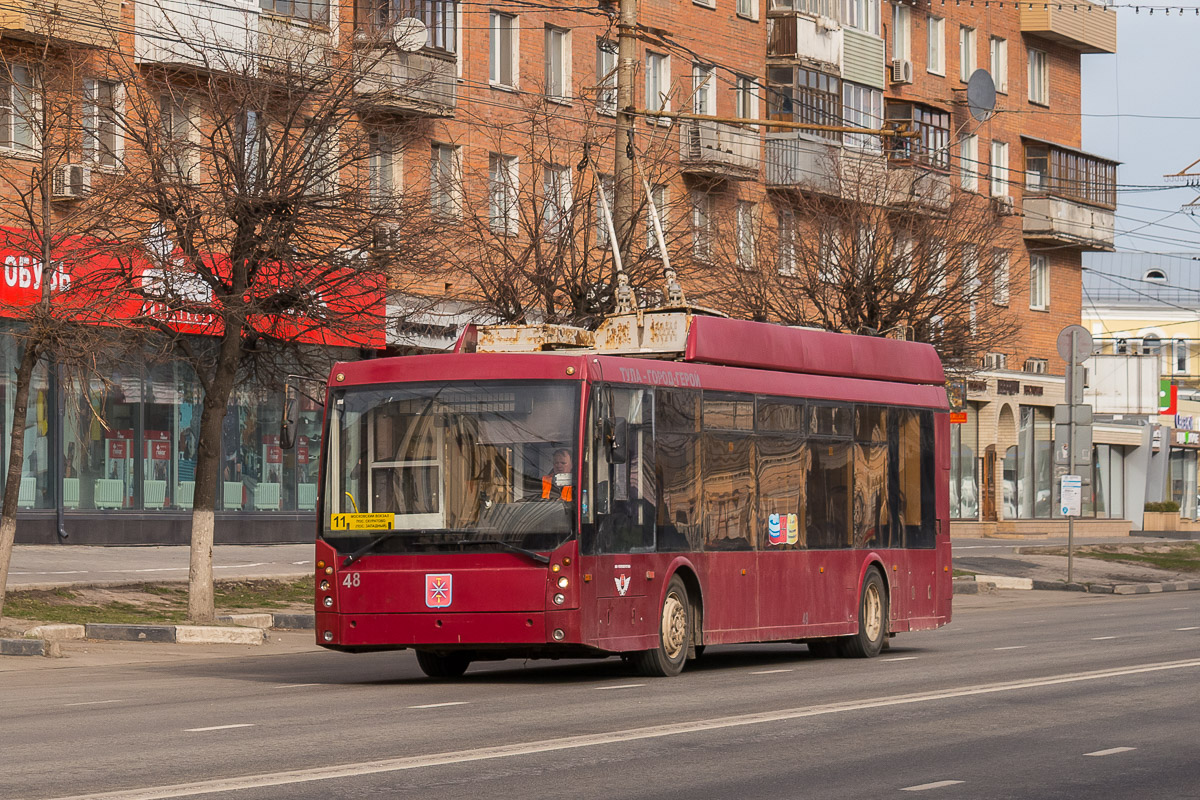Тула, Тролза-5265.00 «Мегаполис» № 48 Тула, Тролза-5265.00 «Мегаполис» № 48