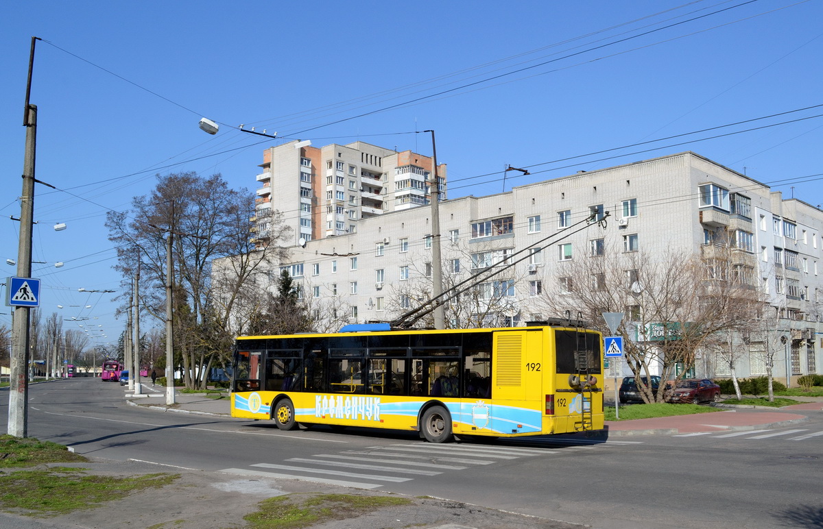 Кременчуг, ЛАЗ E183D1 № 192