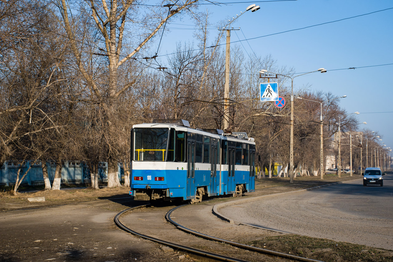 Усть-Каменогорск, Tatra KT4DtM № 106