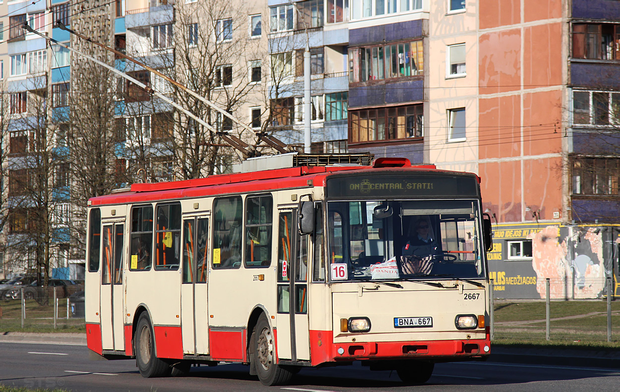 Вильнюс, Škoda 14Tr17/6M № 2667