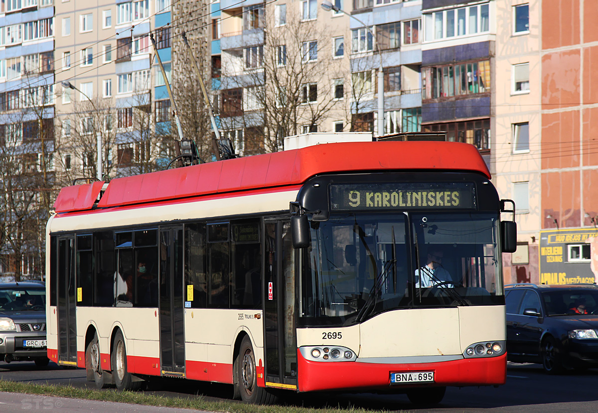 Vilnius, Solaris Trollino II 15 AC Nr. 2695
