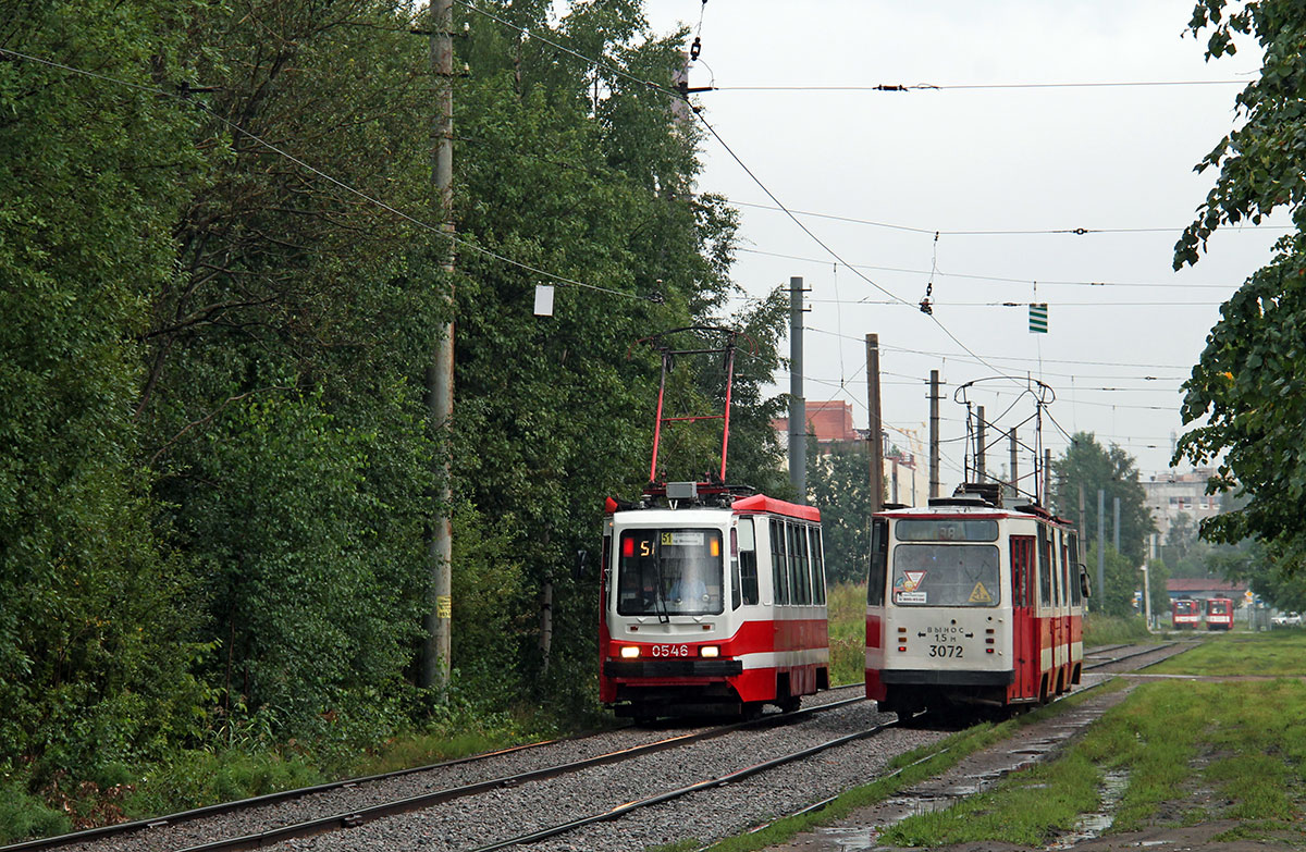 Szentpétervár, 71-134A (LM-99AV) — 0546; Szentpétervár — Tram lines and infrastructure