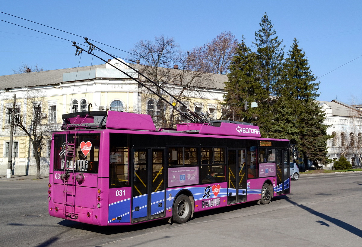 Кременчуг, Богдан Т70117 № 031
