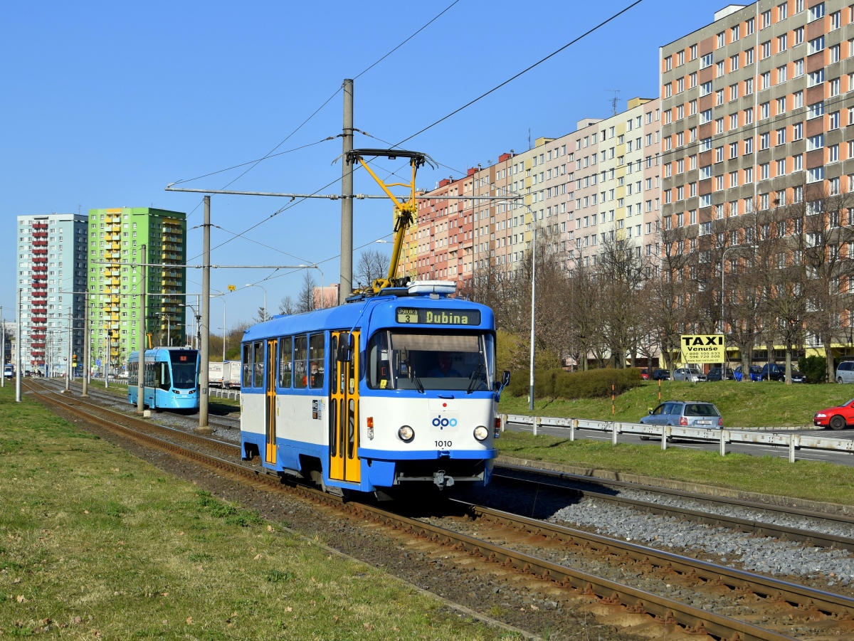Ostrava, Tatra T3R.P N°. 1010