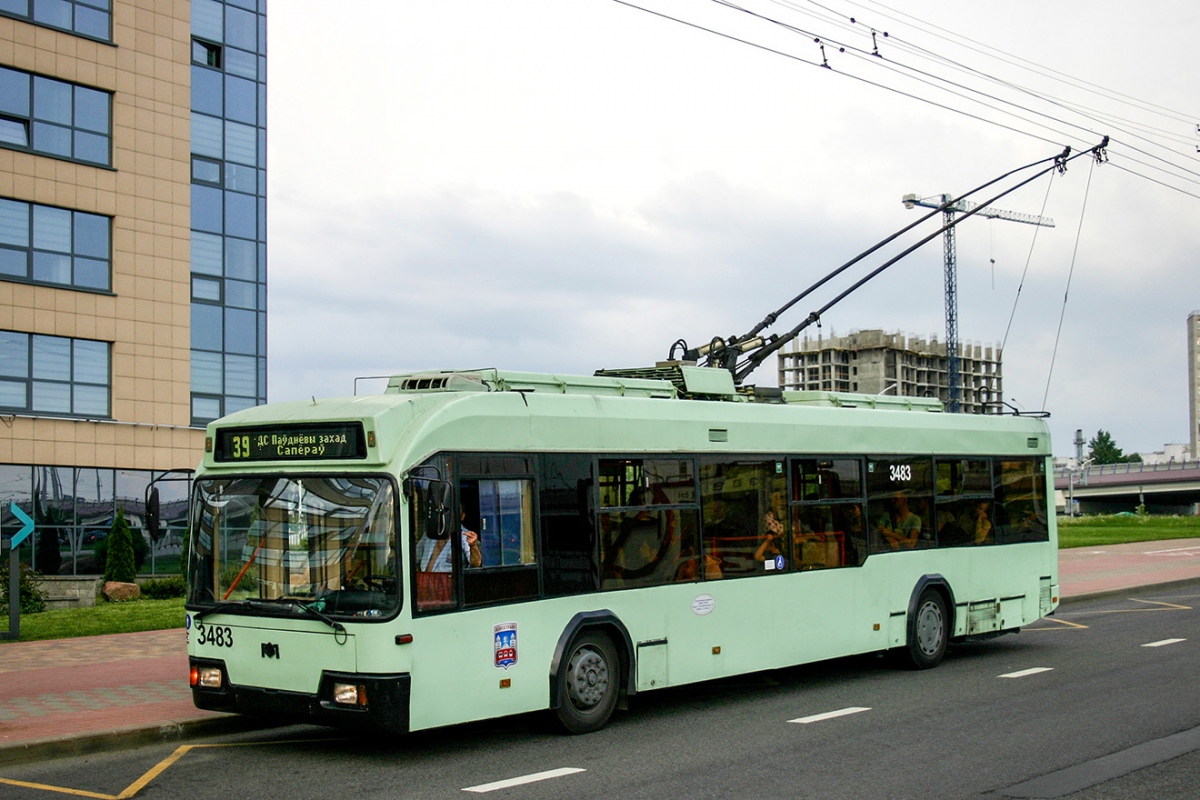 Мінск, БКМ 321 № 3483