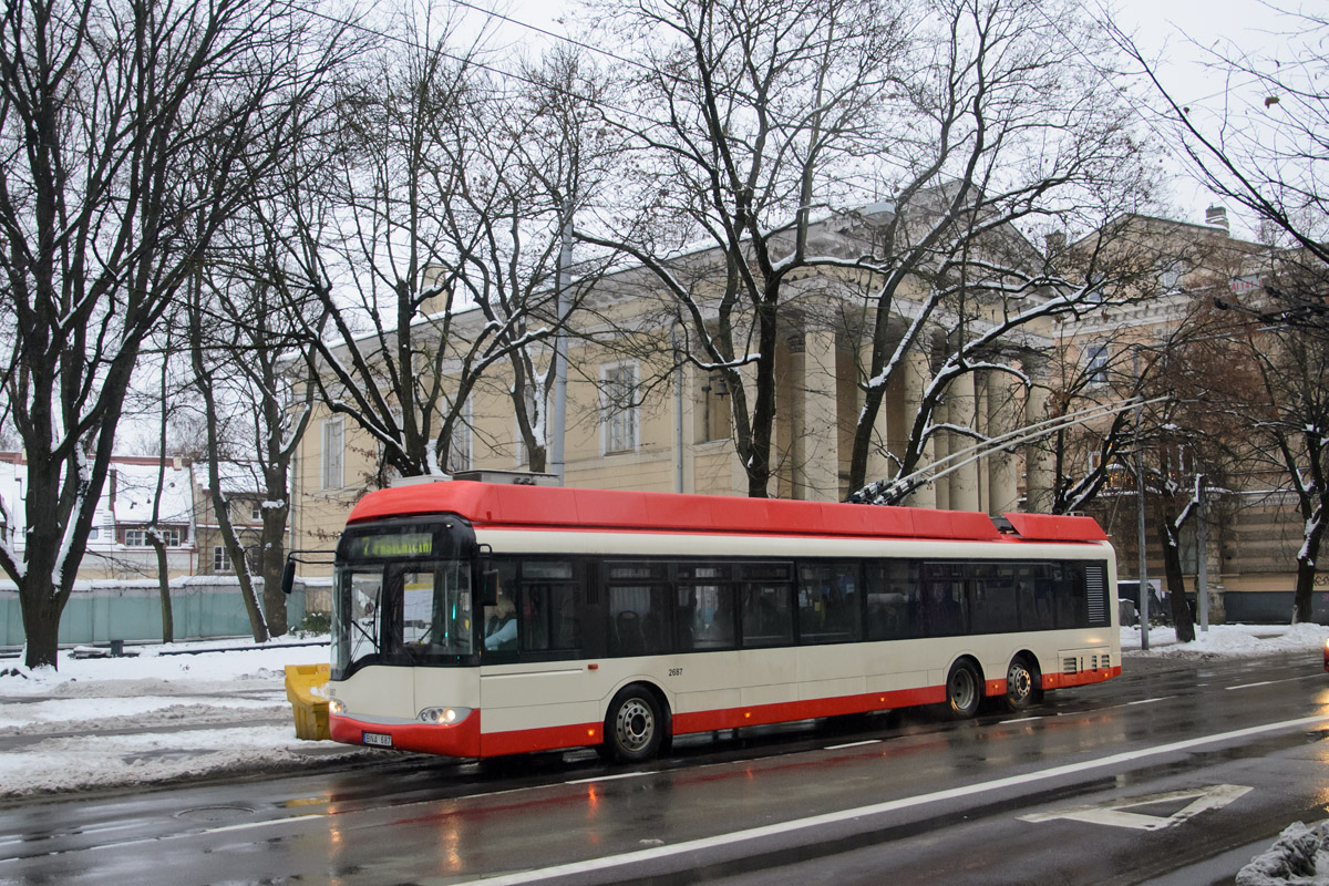 Vilnius, Solaris Trollino II 15 AC č. 2687