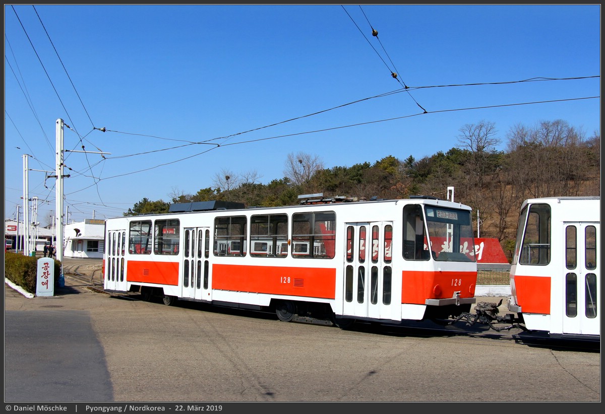 Пхеньян, Tatra T6B5K № 128