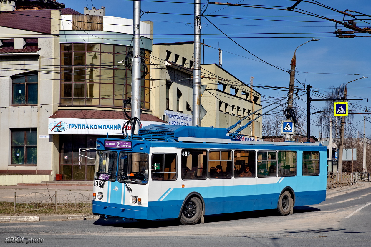 Иваново, ЗиУ-682ГМ1 (с широкой передней дверью) № 498