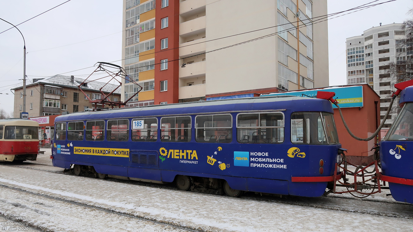 Екатеринбург, Tatra T3SU № 185