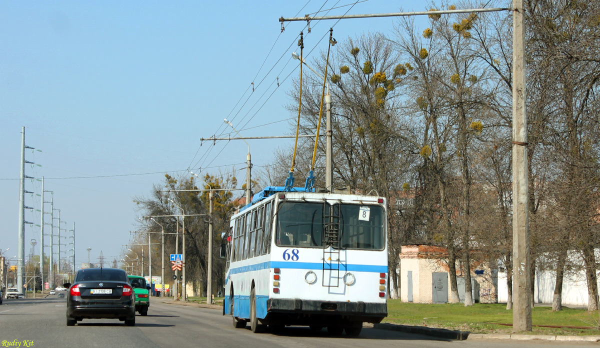 Полтава, ЮМЗ Т2 № 68