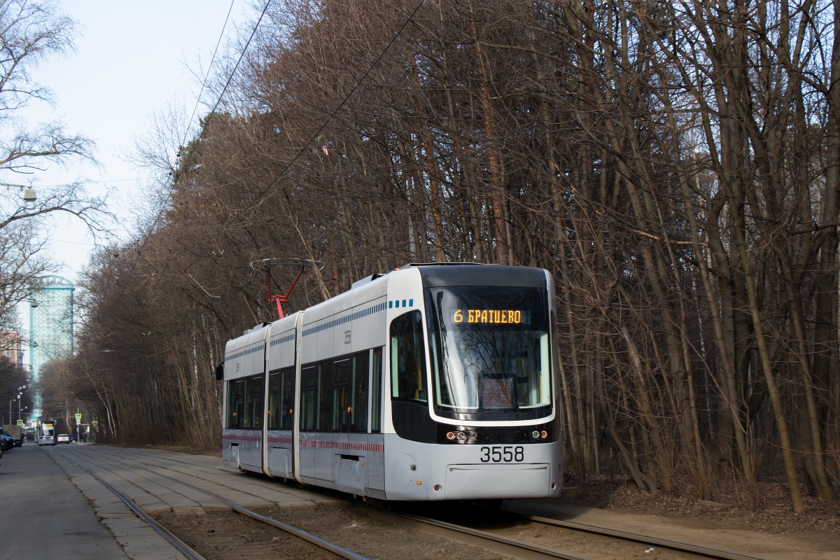 Москва, 71-414 (Pesa Fokstrot) № 3558