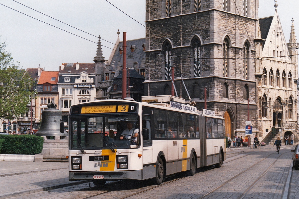 Гент, Van Hool AG 280T № 7411 (11)