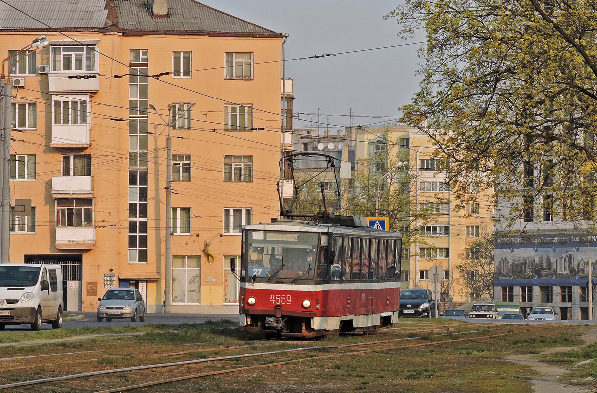Харьков, Tatra T6B5SU № 4569
