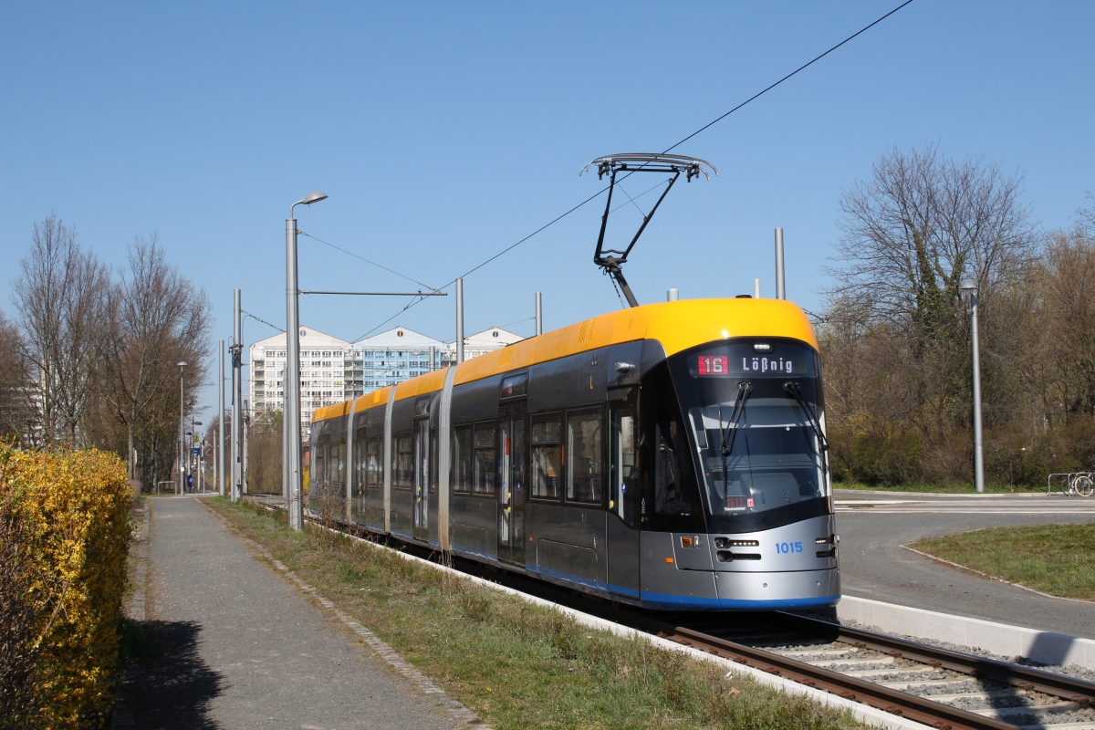 Лейпциг, Solaris Tramino Leipzig (NGT10) № 1015