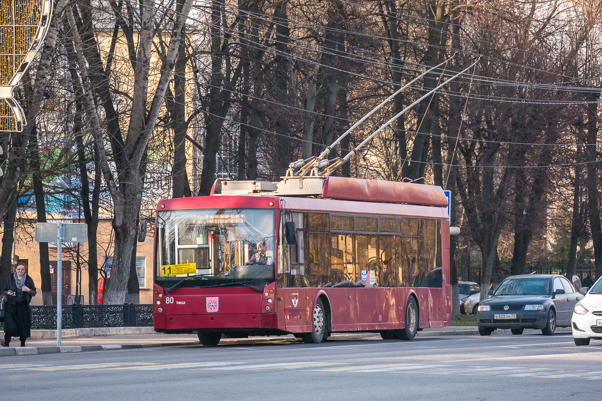 Тула, Тролза-5265.00 «Мегаполис» № 80 Тула, Тролза-5265.00 «Мегаполис» № 80