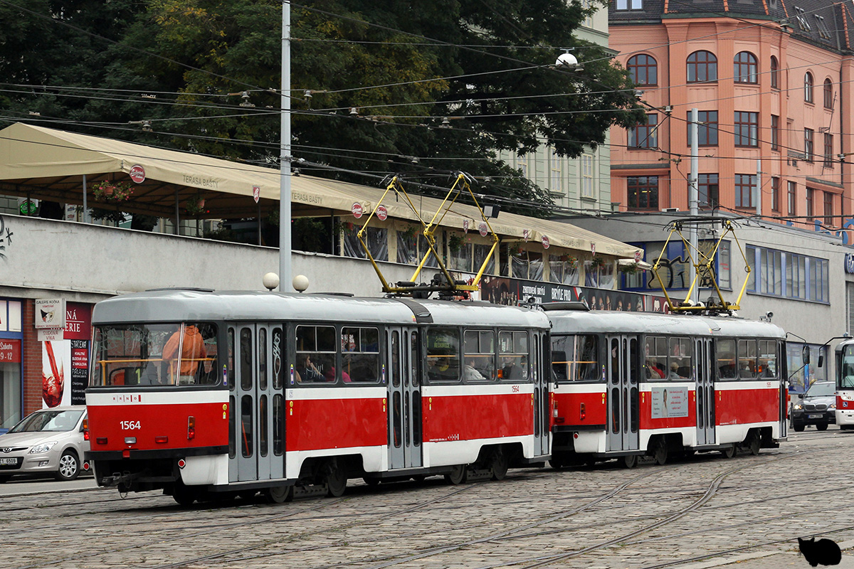 Брно, Tatra T3P № 1564
