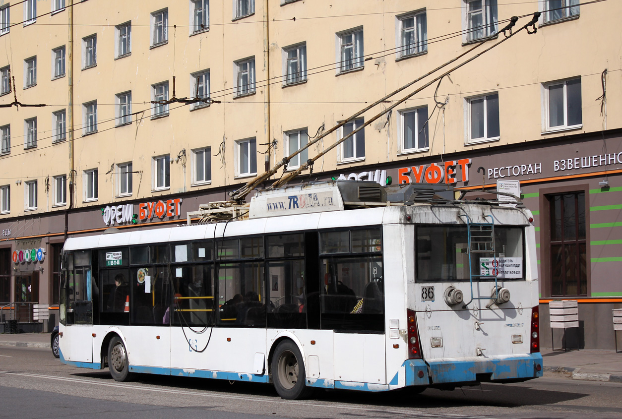 Tver, Trolza-5265.00 “Megapolis” № 86; Tver — The last years of the Tver trolleybus (2019 — 2020)