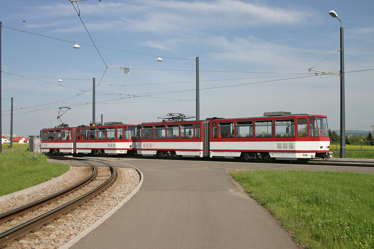 Эрфурт, Tatra KT4D № 449