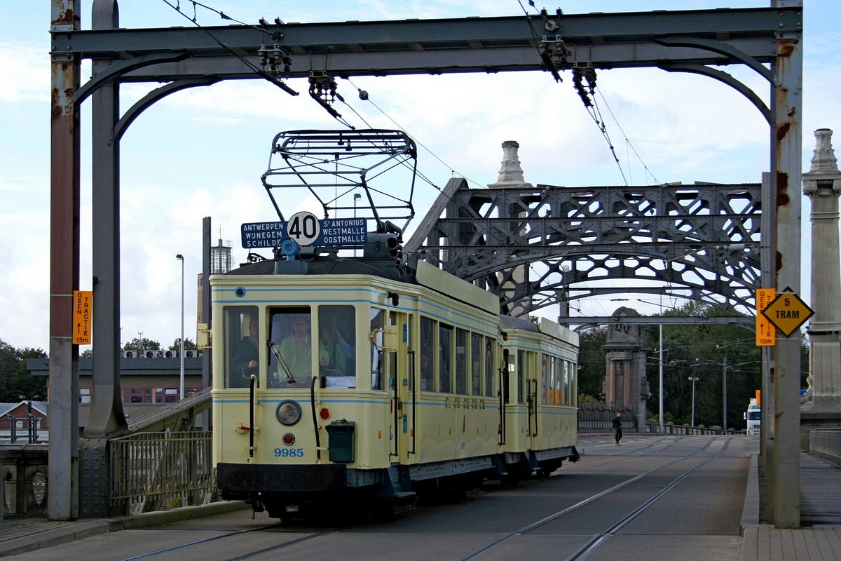 Coast Tram, SNCV Standard wooden motor car Br. 9985