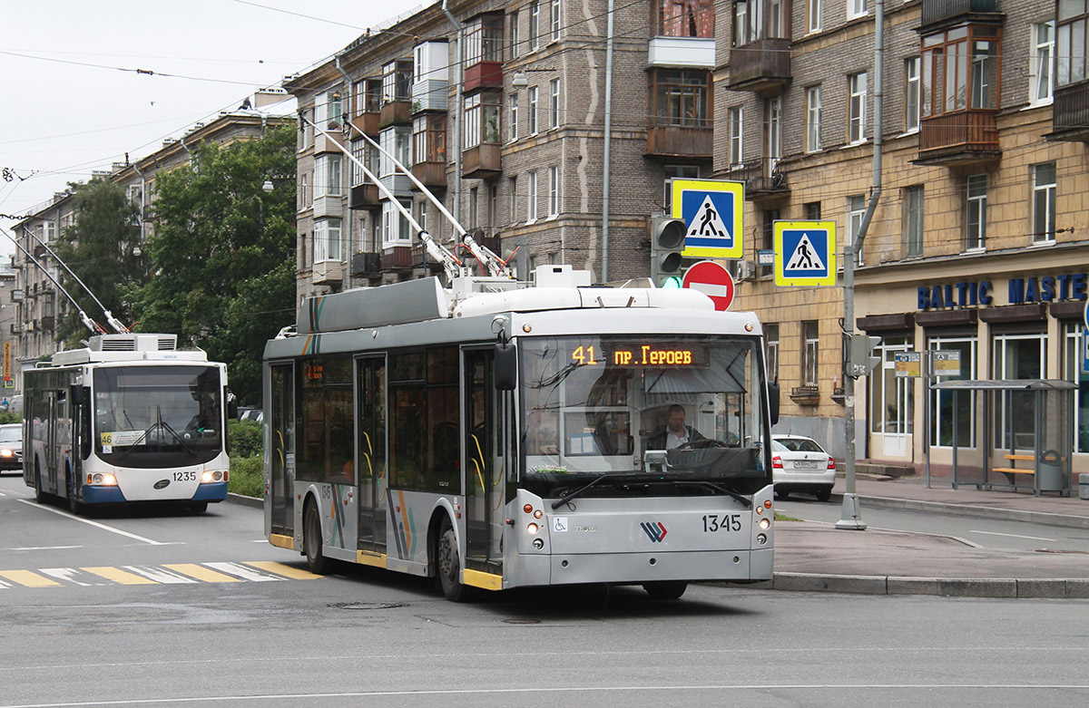 Санкт-Петербург, Тролза-5265.00 «Мегаполис» № 1345