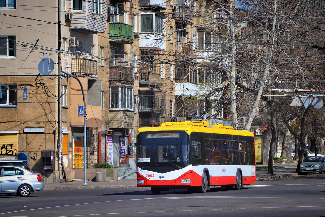 Одесса, БКМ 321 № 0002