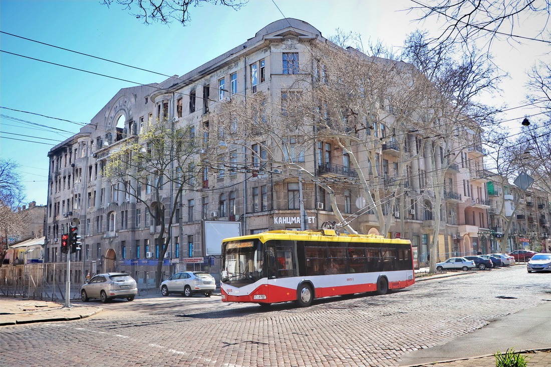 Одесса, БКМ 321 № 0015; Одесса — Одесский транспорт во время карантина