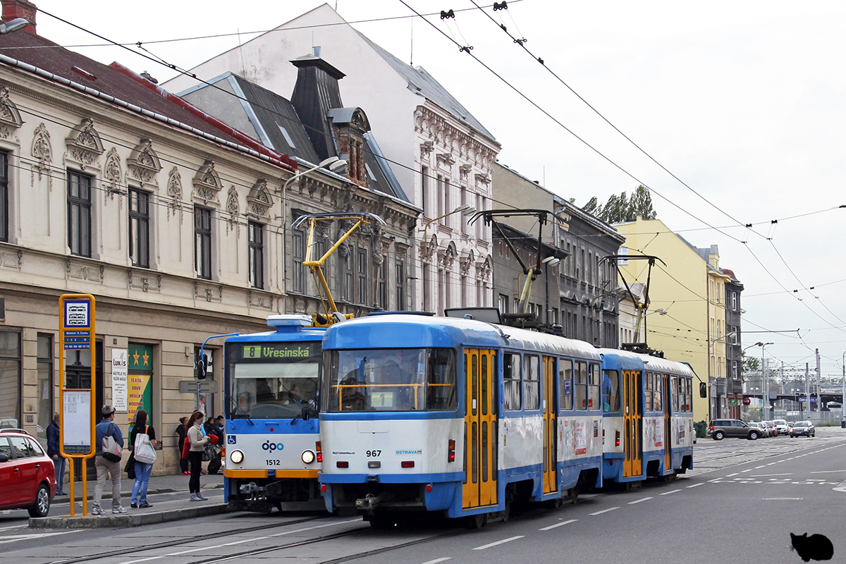 Острава, Tatra T3R.P № 967