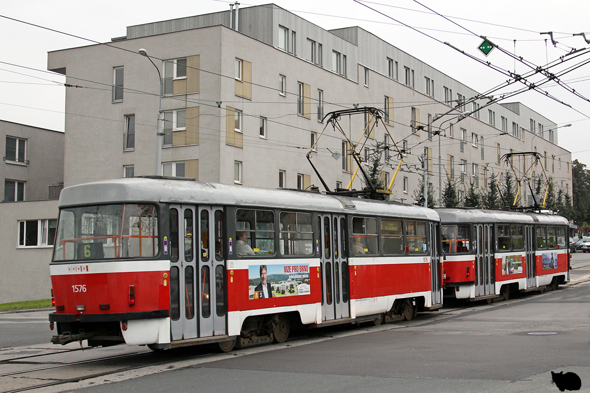 Brno, Tatra T3P № 1576
