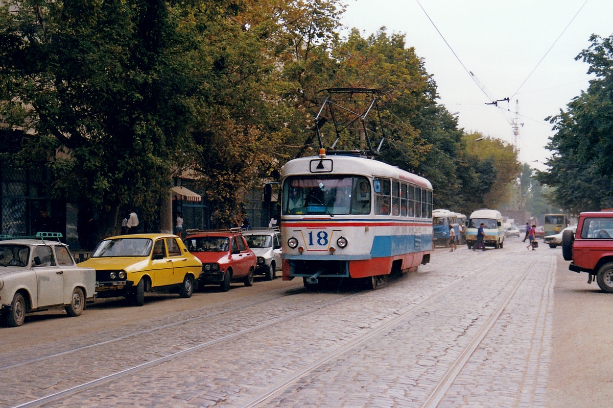 Галац, Tatra T3R № 18