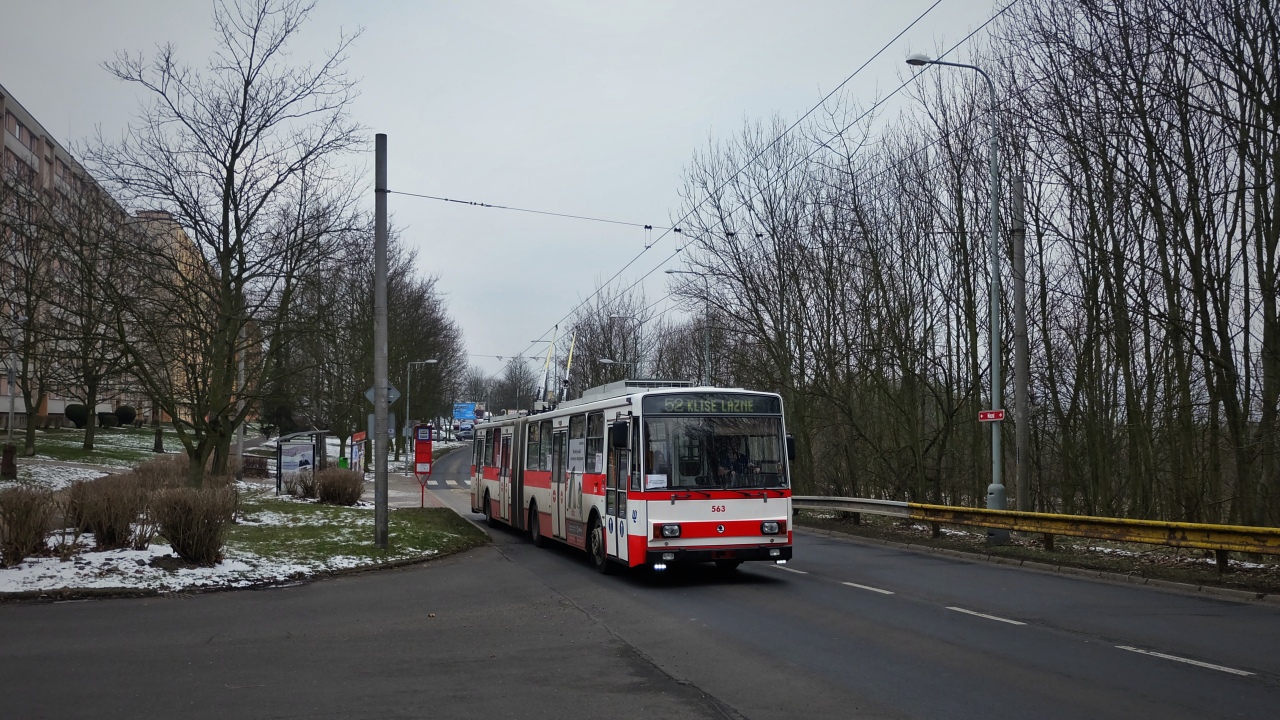 Усти-над-Лабем, Škoda 15Tr13/6M № 563