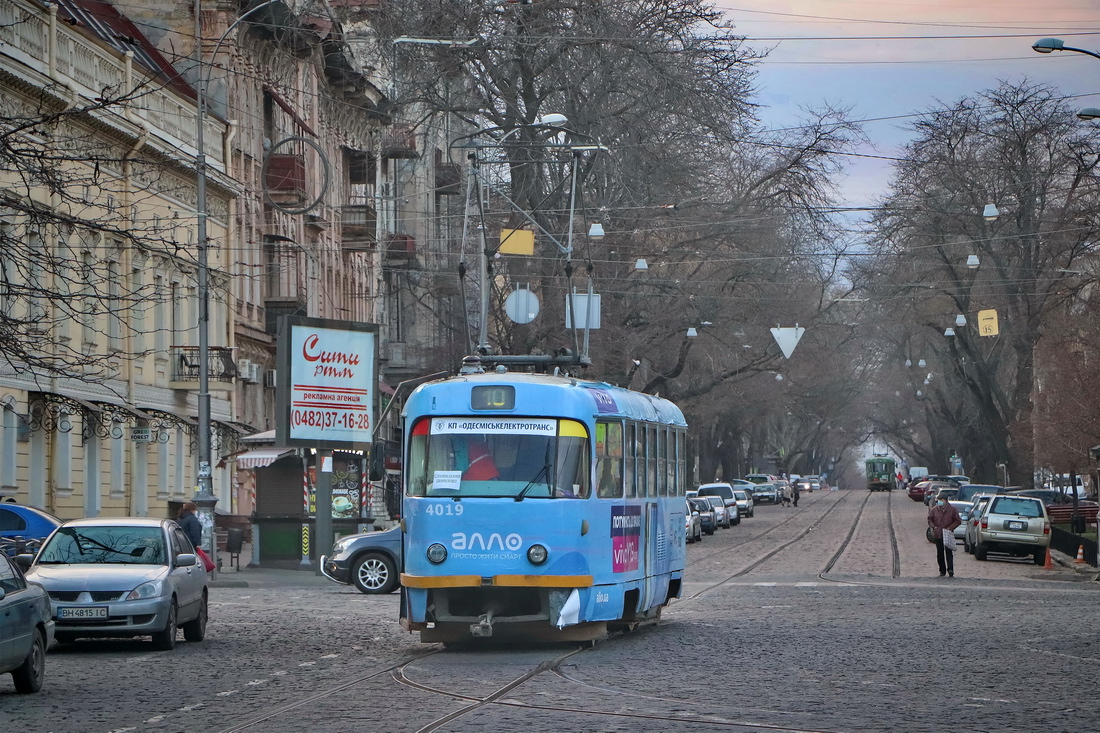 Одесса, Tatra T3R.P № 4019; Одесса — Одесский транспорт во время карантина
