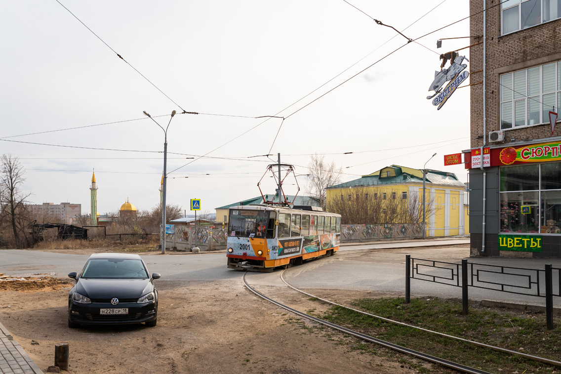 Ижевск, Tatra T6B5SU № 2001