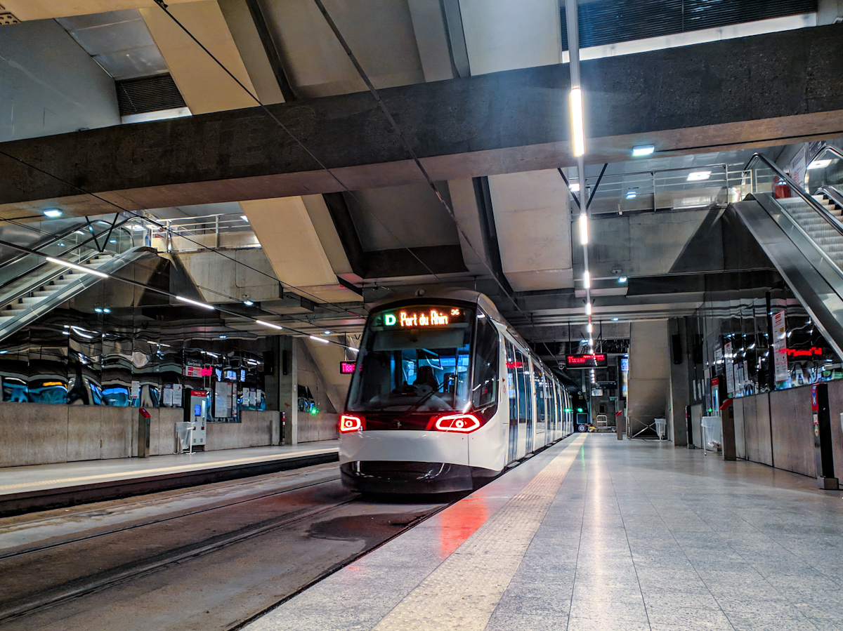 Straßburg, Alstom Citadis 403NG Nr. 3022