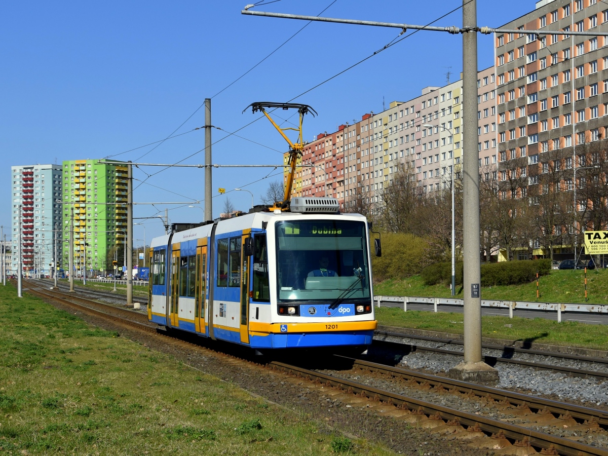 Ostrava, Škoda 03T1 Astra № 1201