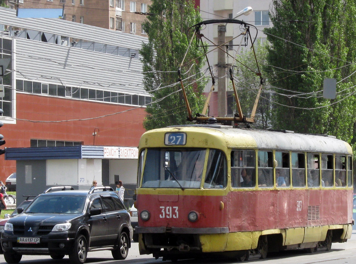 Харьков, Tatra T3SU № 393