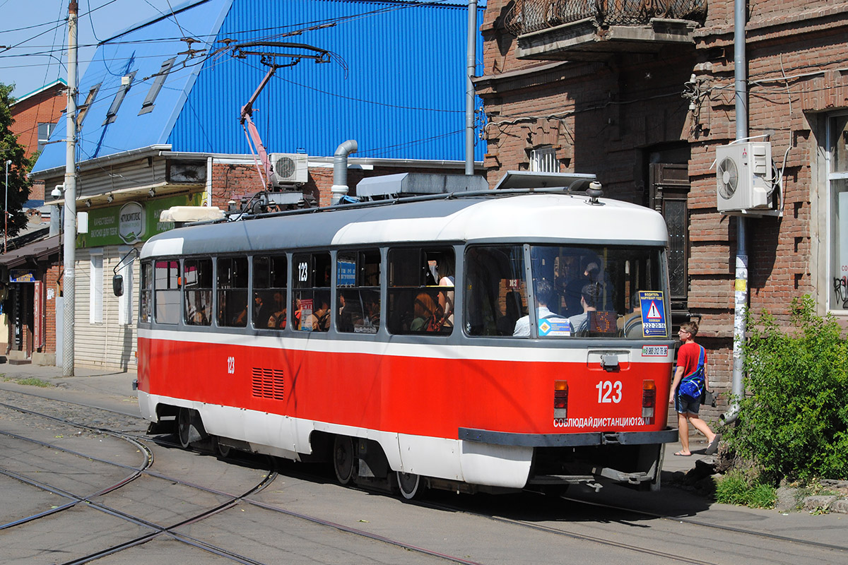 Krasnodar, Tatra T3SU GOH TMZ Br. 123 Krasnodar, Tatra T3SU GOH TMZ Br. 123