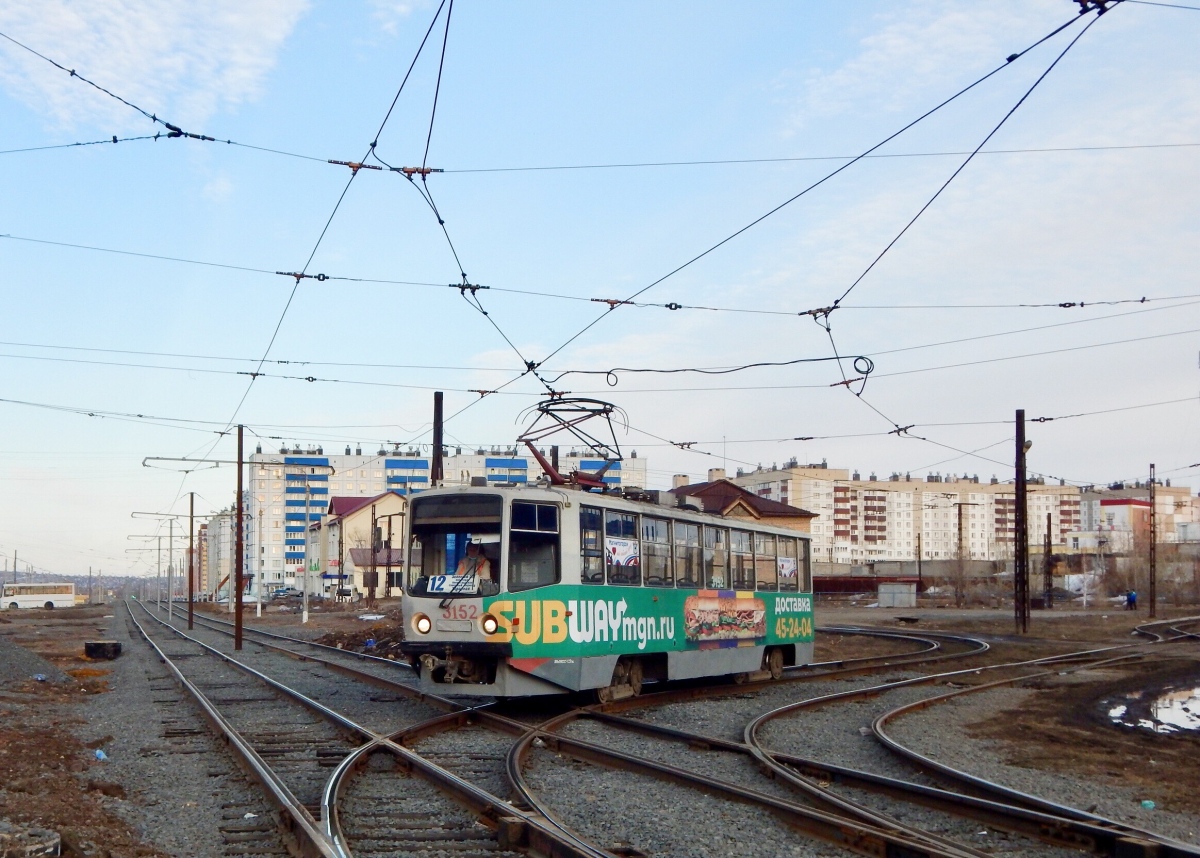 Магнитогорск, 71-608КМ № 3152 Магнитогорск, 71-608КМ № 3152