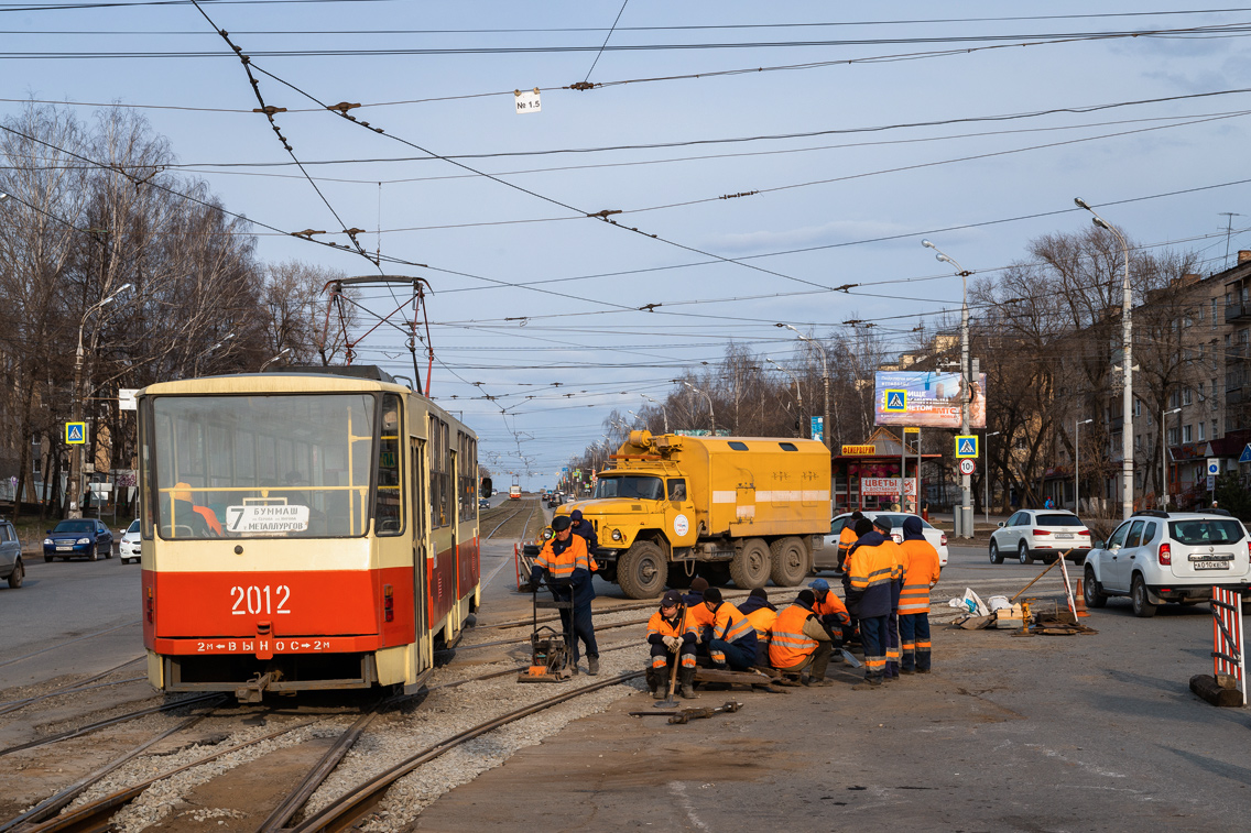 Ijevsk, Tatra T6B5SU N°. 2012; Ijevsk — Building and reconstruction