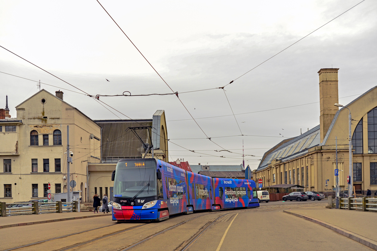 Рига, Škoda 15T ForCity Alfa Riga № 57169