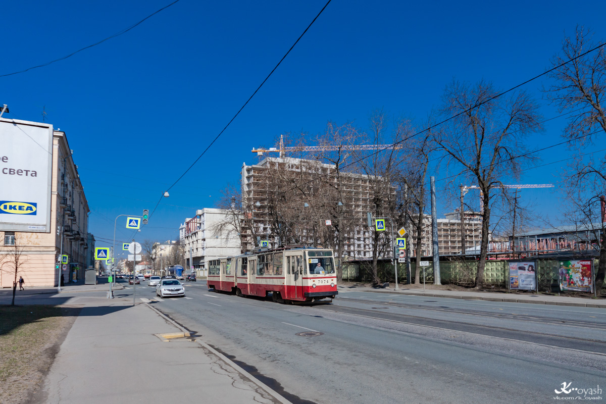 Санкт-Петербург, ЛВС-86К № 7074