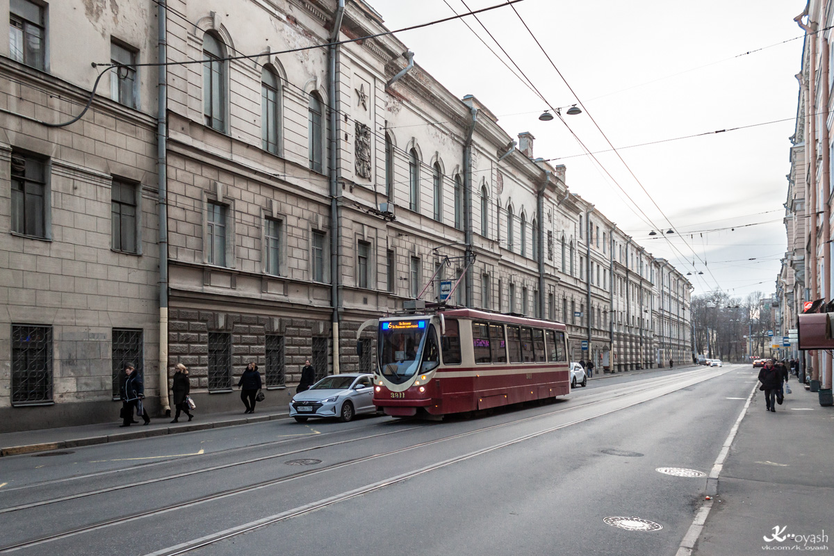 Санкт-Петербург, 71-134А (ЛМ-99АВН) № 3911