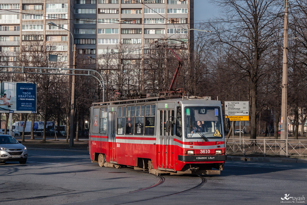 Санкт-Петербург, ТС-77 № 3610