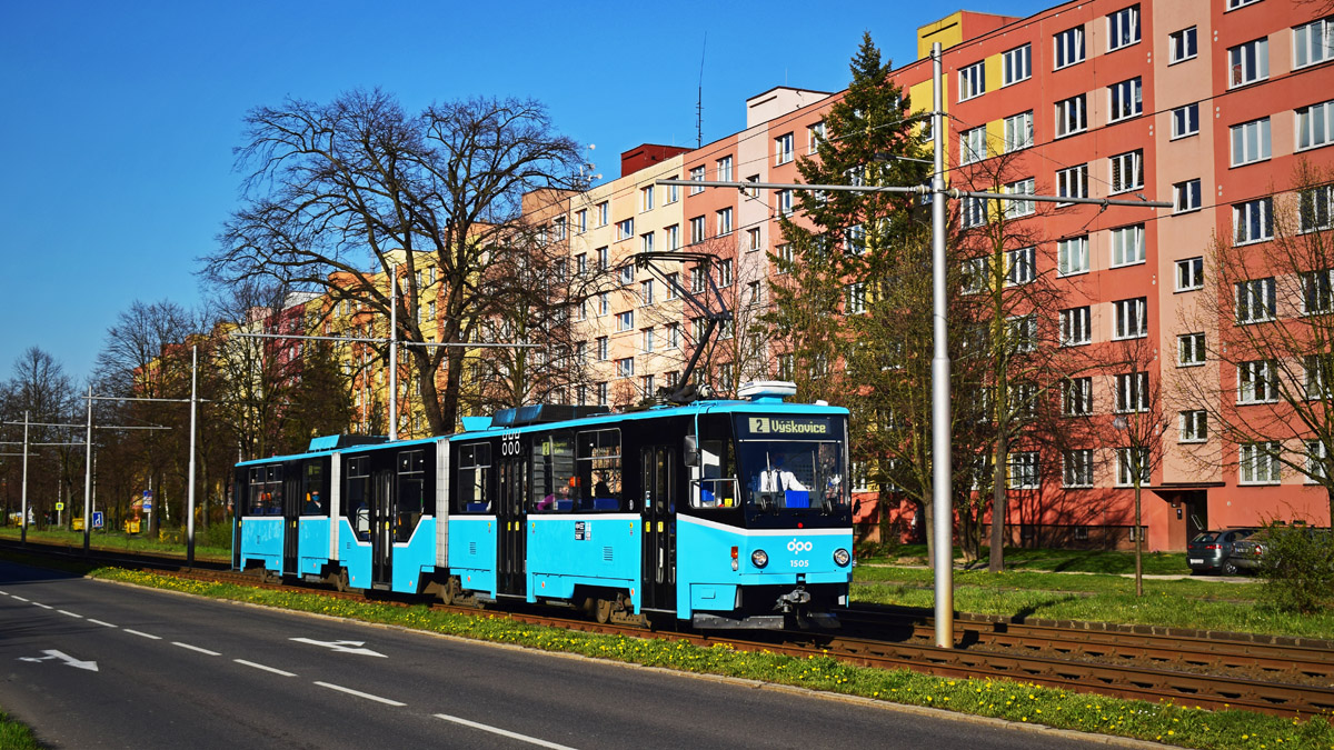 Острава, Tatra KT8D5R.N1 № 1505