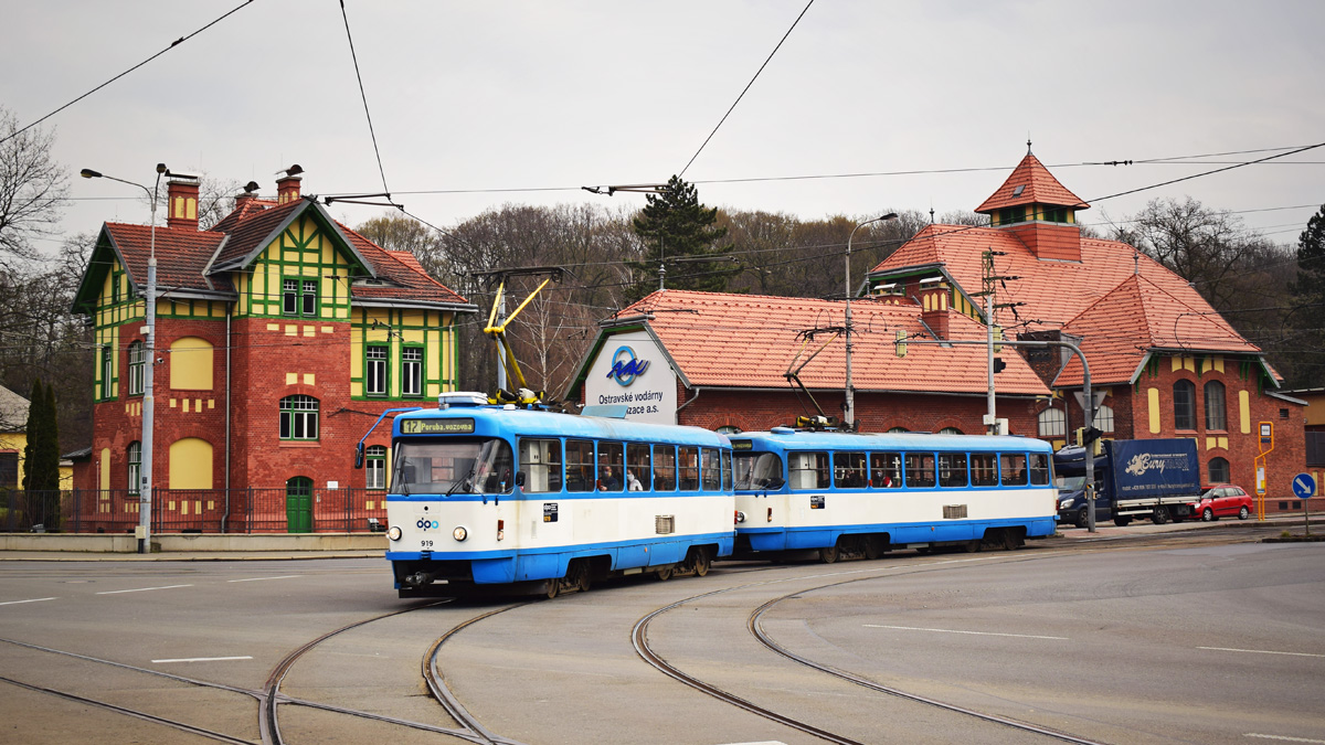 Острава, Tatra T3R.P № 919; Острава, Tatra T3R.P № 967