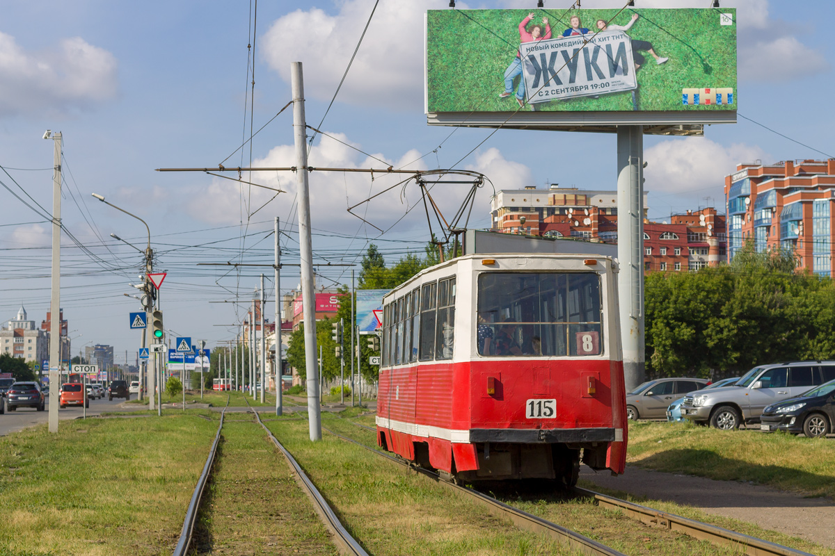 Омск, 71-605 (КТМ-5М3) № 115