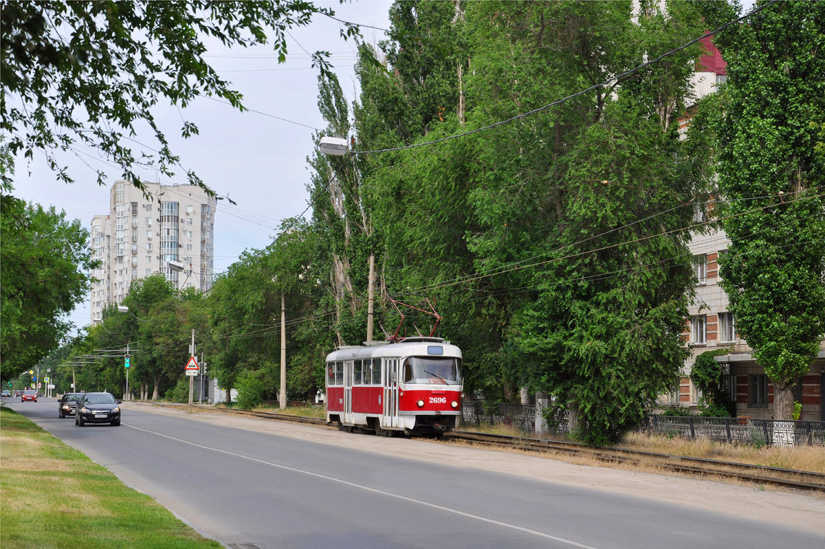 Волгоград, Tatra T3SU № 2696