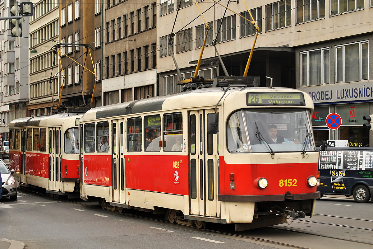 Прага, Tatra T3R.PV № 8152