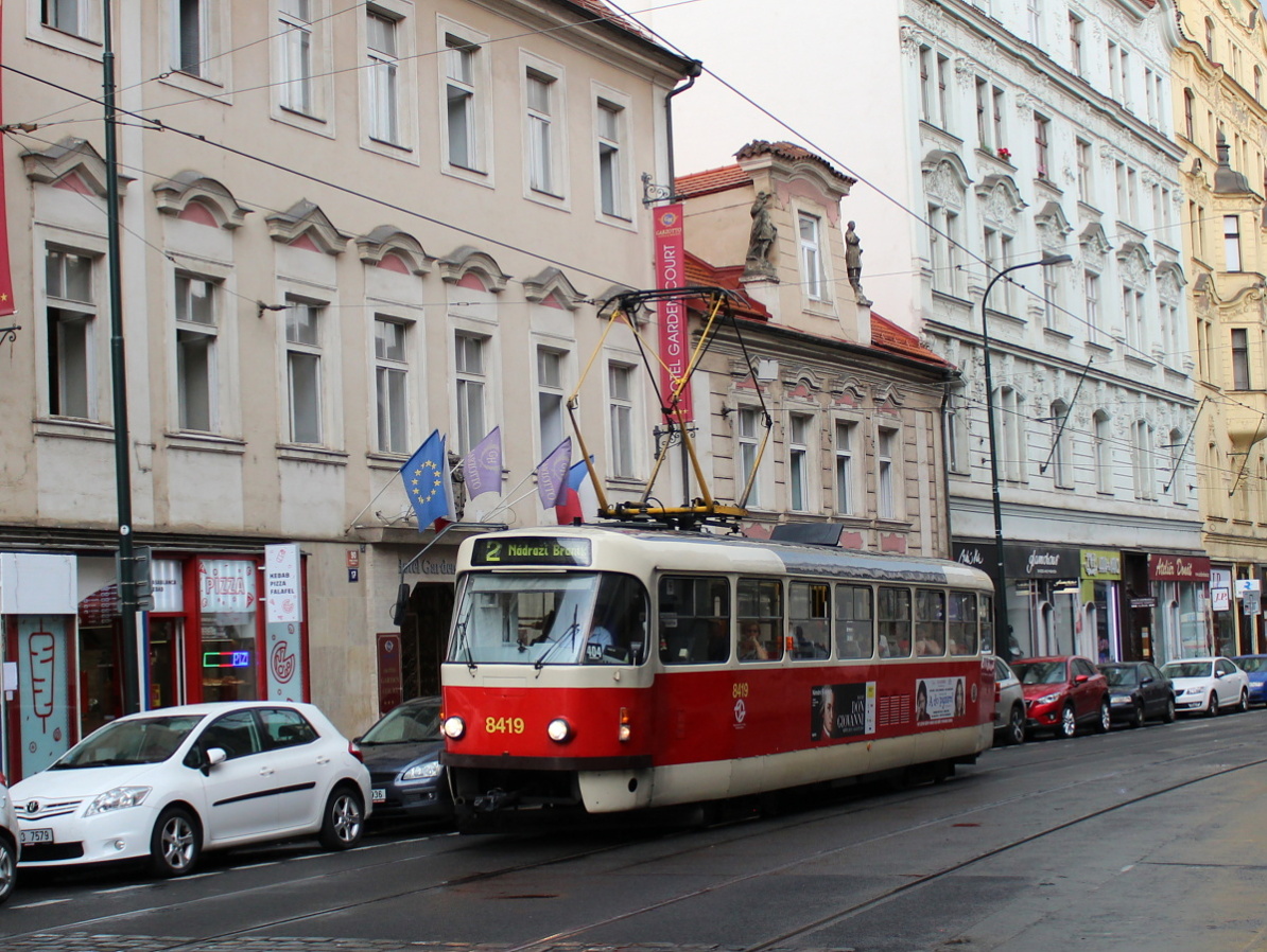Prague, Tatra T3R.P Br. 8419