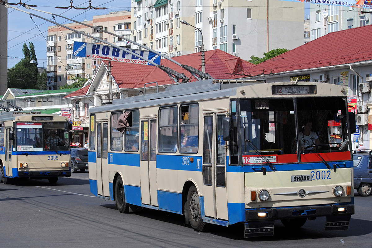 ყირიმის ტროლეიბუსი, Škoda 14Tr02/6 № 2002